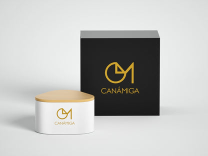 CANÁMIGA Duftkerze (325g)| Duft & Farbe nach Wahl